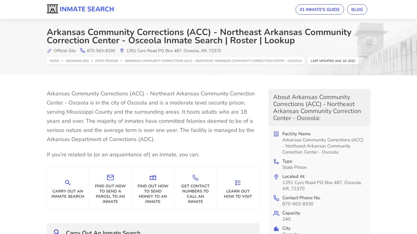 Arkansas Community Corrections (ACC) - inmate-search.online